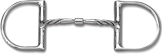 Myler Dee Without Hooks with Stainless Steel Twisted Comfort Snaffle