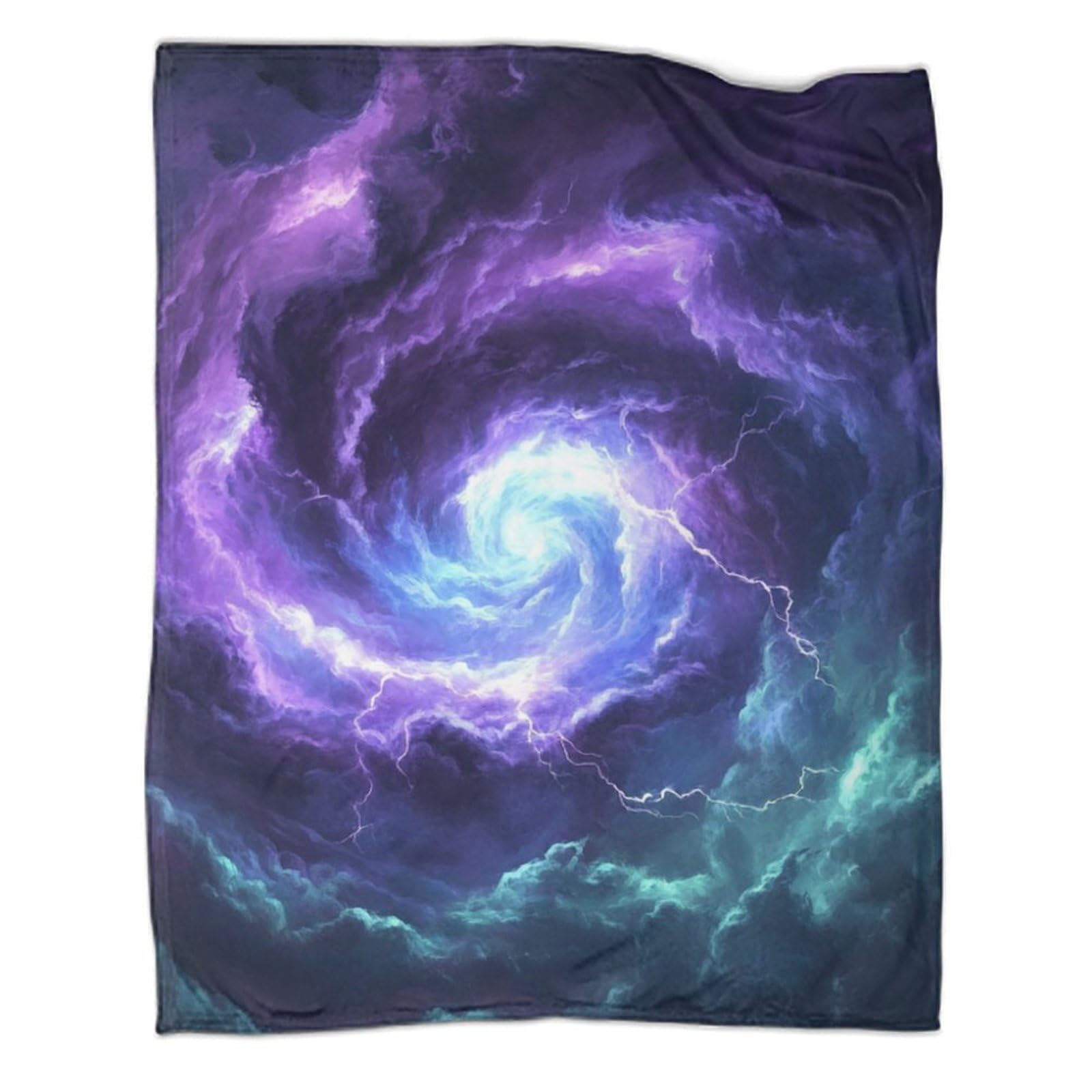 Couverture de voyage Vortex moelleuse, plaid thermique ultra doux de 127 x 152 cm