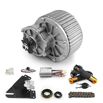 450W Electric Bicycle Cheap Motor Kit Easy to DIY E-Bike Economic Ebike Conversion Kit Electric Bike Side Mounted Motor Design 36V450W