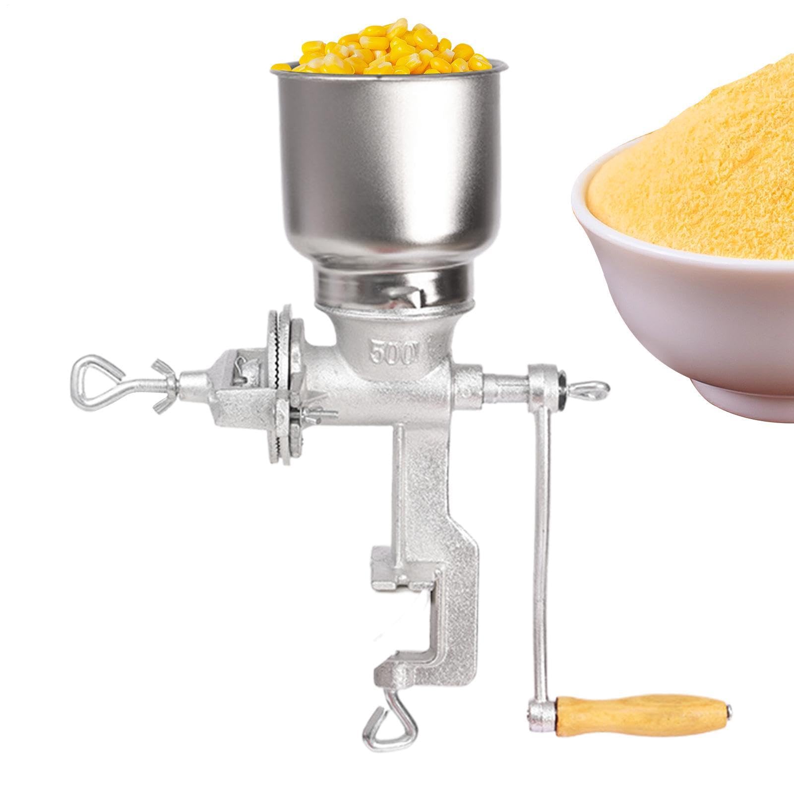 Grano per Farina | Grande Manuale Regolabile In Ghisa | Mulino Per Farina | Per Cucinare, re, Preparare Tortillas, Pane, Caffè, Panetteria, Ristorante, Fattoria