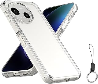 AQUOS sense9 用 ケース 純透明のデザイン SH-53E SHG14 SH-M29 アクオス センス9 ケース 米軍MIL規格取得 ハイブリット TPUバンパー PCマイクロドット加工 耐衝撃 黄ばみなし 指紋防止 擦り傷防止 AQUOS sense9 ケース-クリア