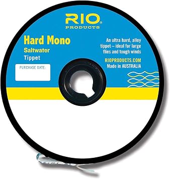RIO Products Tippet Hard Mono Saltwater 25Lb 30yd, Clear
