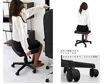 Amazon｜Hlanesav オットマン リラックス 足置き台 フットレスト