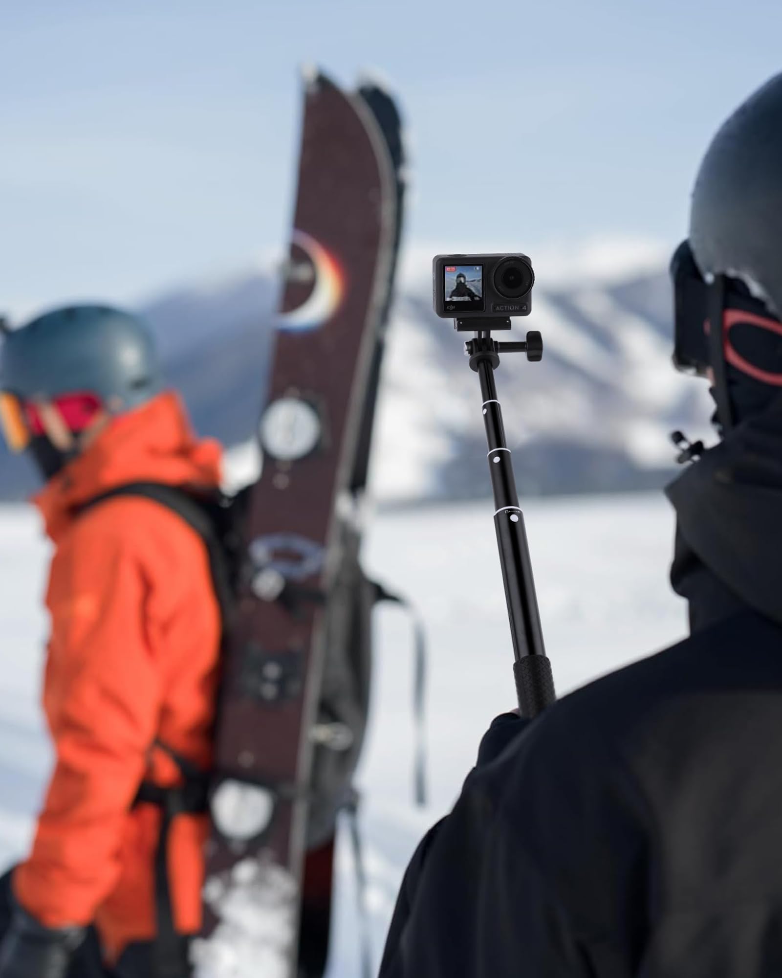 92cm Perche à Selfie Télescopique Etanche pour GoPro Hero 13/12/11/10/9/8/Max, DJI Osmo Pocket 4/3, DJI Osmo Action 5 Pro/4, AKASO EK7000/V50X et Autres caméras d'action