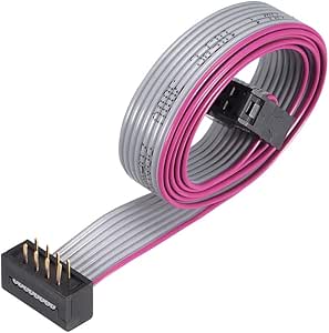 Sourcing Map IDC Câble Plat Fil Métal FC/FD Connecteur A-Type 14Broches