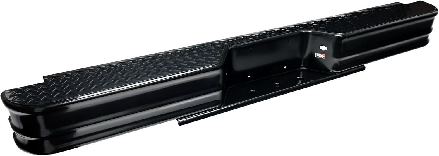 Westin 20000 Diamondstep Rear Bumper fits 1967-1993 Fleet Side 1973-1991 C/K Fleet Side Crew Cab 1978-1985 Ram Charger 1978-1996 Bronco 1997-1998 F250 F350 HD Style Side (Exc F250LD)