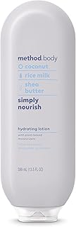 Method Daily Lotion, Simply Nourish, Plant-Based Moisturizer for 24 Hours of Hydration