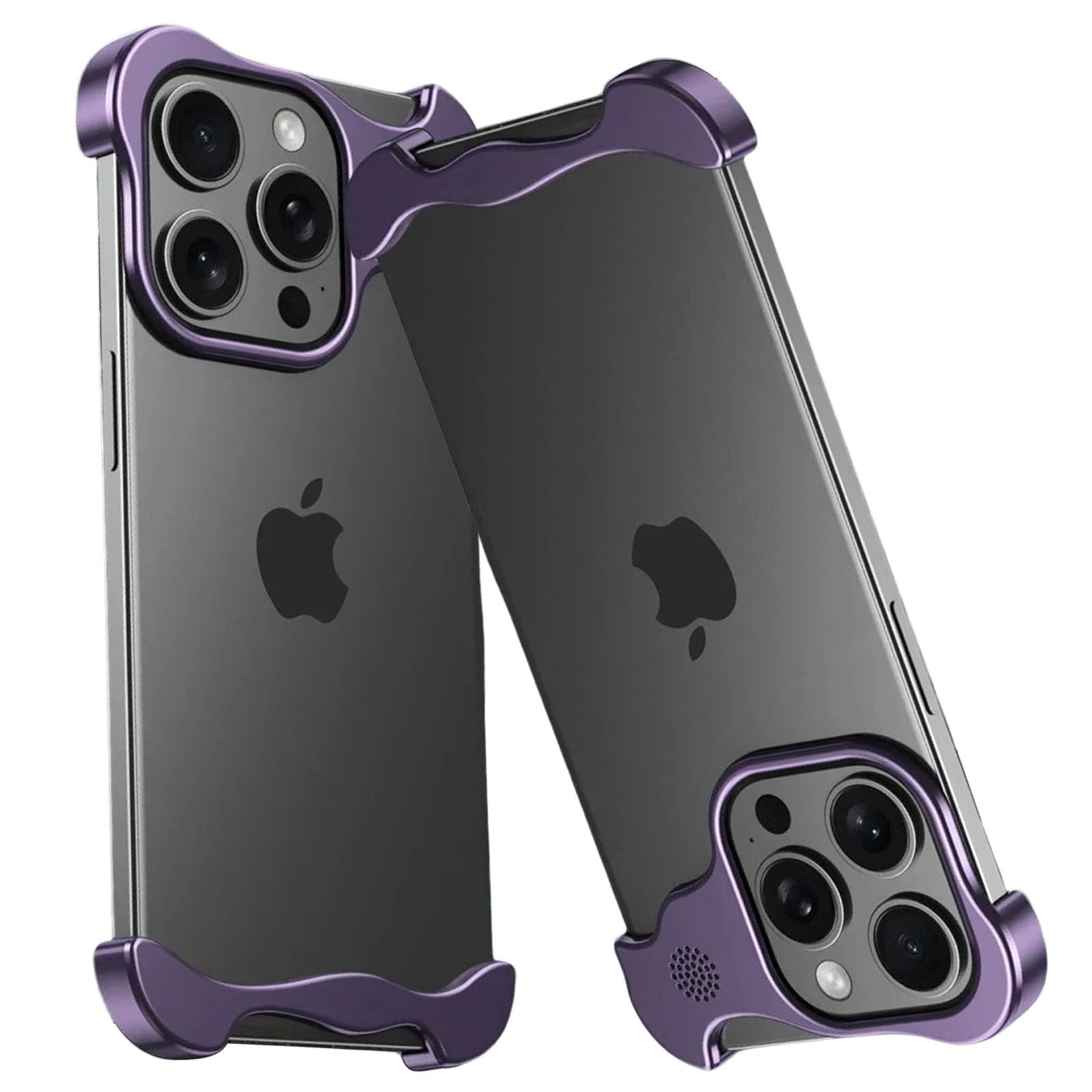 Coque iPhone 15 Pro sans cadre protection aluminium pour éviter les rayures et chocs - 8