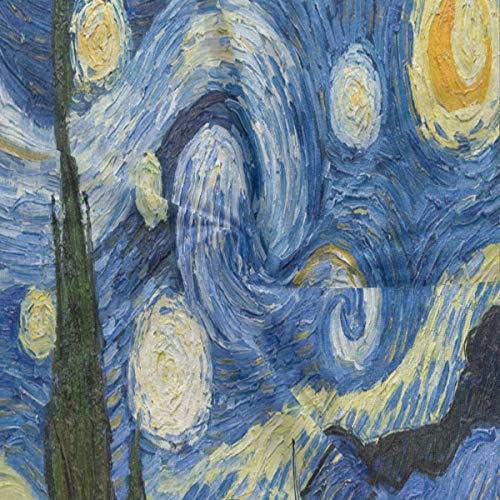 Nander Van Gogh Starry Night Art Breathable Face Mask Uv Protection Summer Sun Windproof Sandproof Multifunctional Bandana,Headband And Neck Gaiter #TOP2