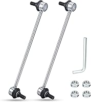 Vista 15 de Kit de enlace de extremo de barra estabilizadora delantera de aleación de zinc-níquel para Ford F-150 4WD 2005-2008 Lincoln Mark LT 4WD 2006-2008