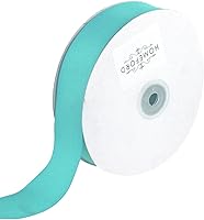 Vista 132 de Homeford Cinta de grogrén sólido, 50 yardas (3/8 pulgadas, coral)