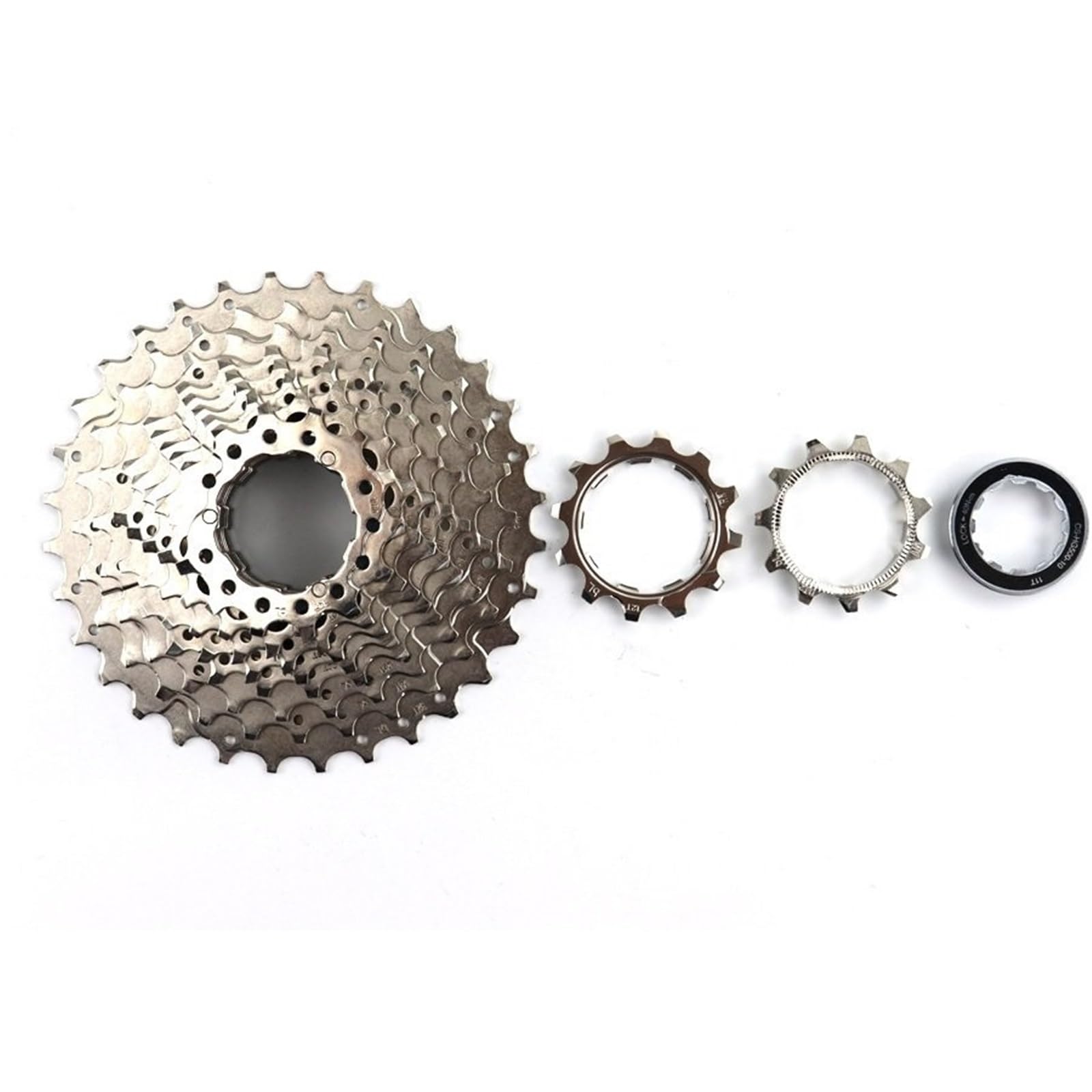 Compatible con Piñón Cassette para Bicicleta Carretera Shimano Tiagra CS HG500 4700 4600 10 Velocidades, Ruedas Libres 10 Dientes, 11-25 Dientes