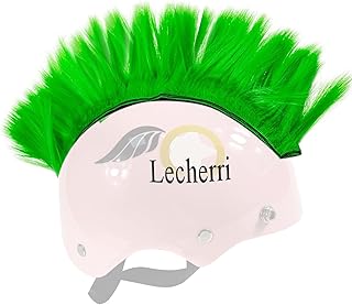 Lecherri Hawk for Helmet 1PC Helmet Accessories Helmet Mohawk Hair Decoration for Motorcycle Helmet Bicycle Helmet Ski Helmet 8 Colors (Helmet Not Included)