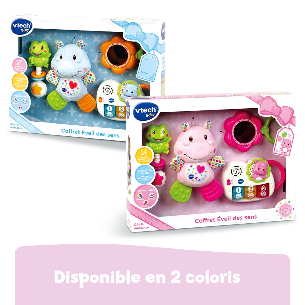 VTech – Geschenkset zur Geburt – Erste Baby-Spielzeuge