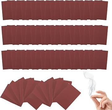 100pcs Smoked Bomb Paper, Magic Smoke from Fingers, Paper Halloween Props, Easy Close-Up Tricks, Magic Hell Shortall Fantasy Props Supplies