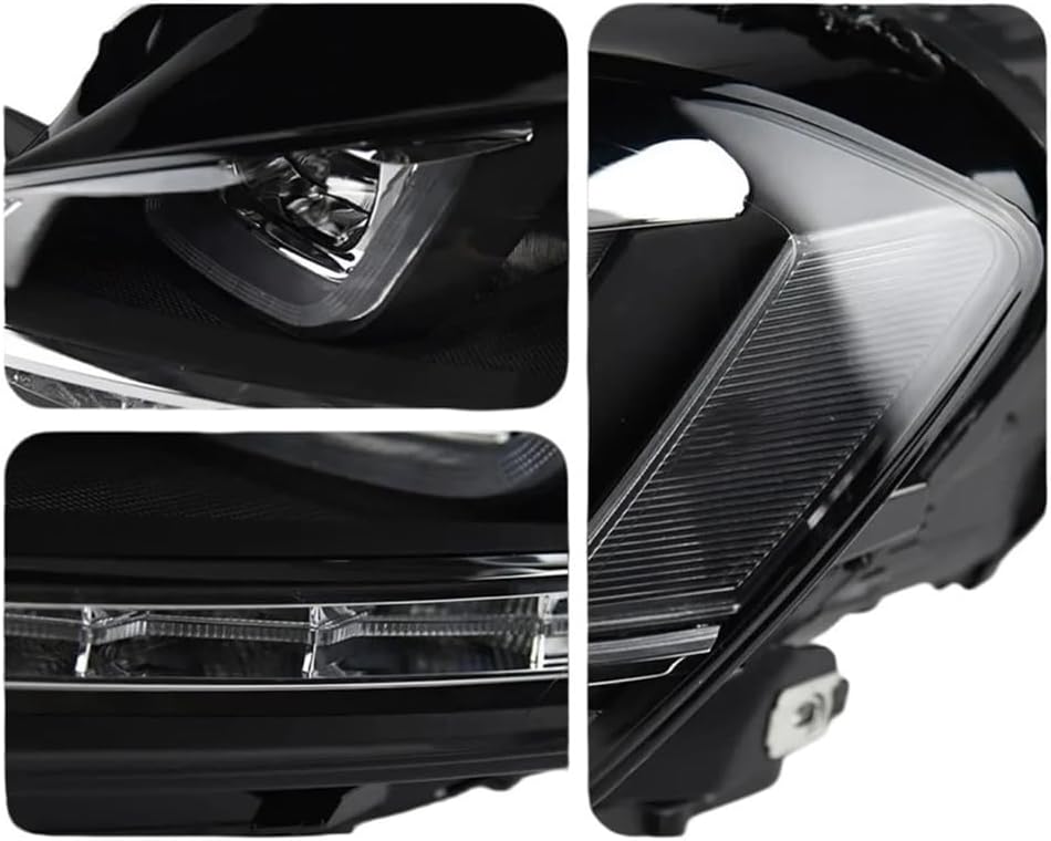 Compatible For VW Golf 7 Headlights 2013-2017 Head Lamp Car Styling Signal Projector Lens Auto Accessories Front Lights