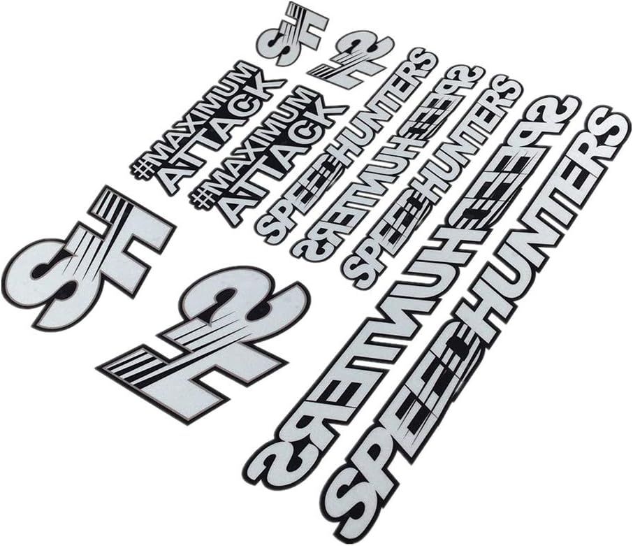 Langersun Car Styling Decals Vehicle Truck Body Window Stickers Waterproof for SH Speedhunters Japanese A4 Size