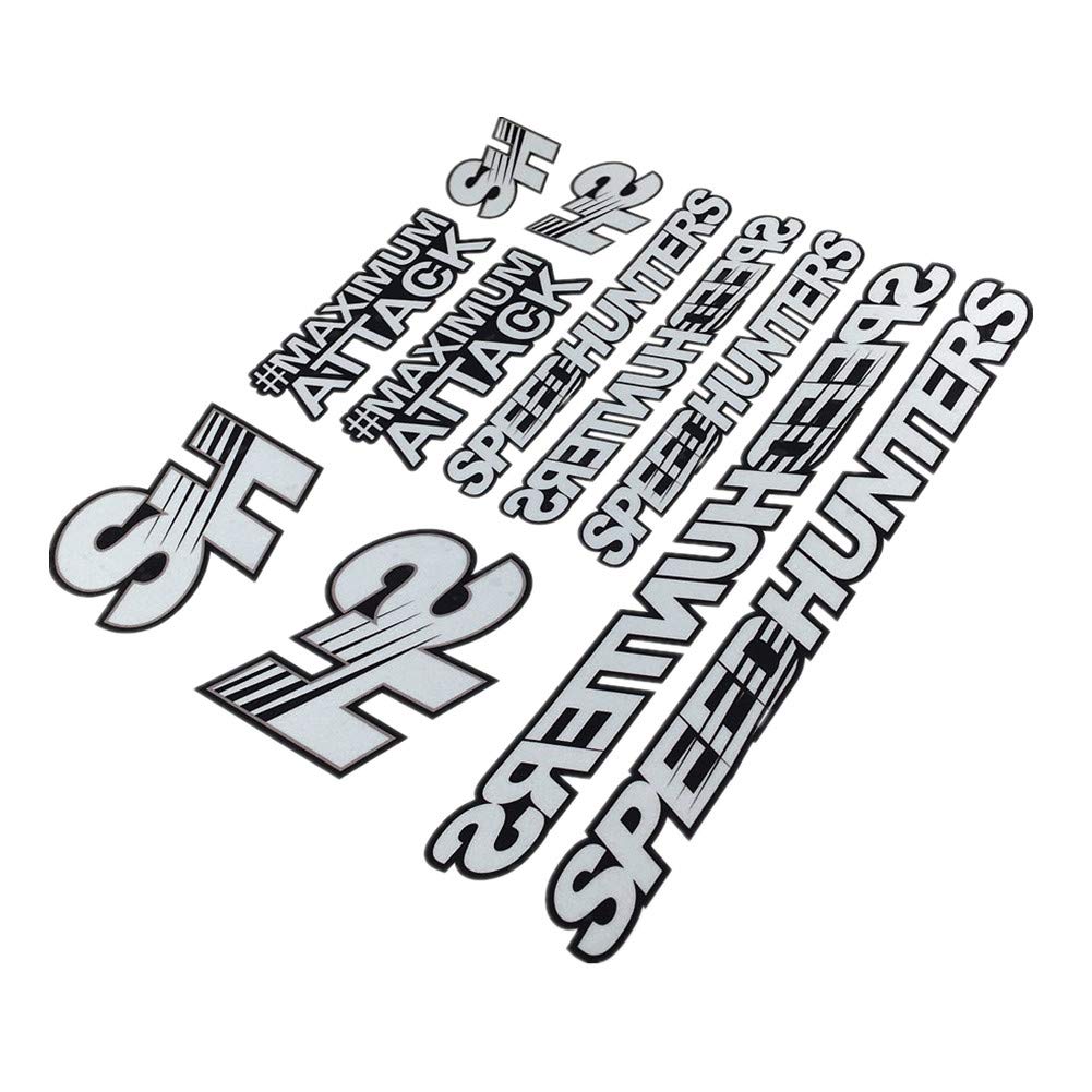Langersun Car Styling Decals Vehicle Truck Body Window Stickers Waterproof for SH Speedhunters Japanese A4 Size