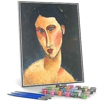 Amazon | 油絵 数字キットによる絵画 塗り絵 大人 手塗り