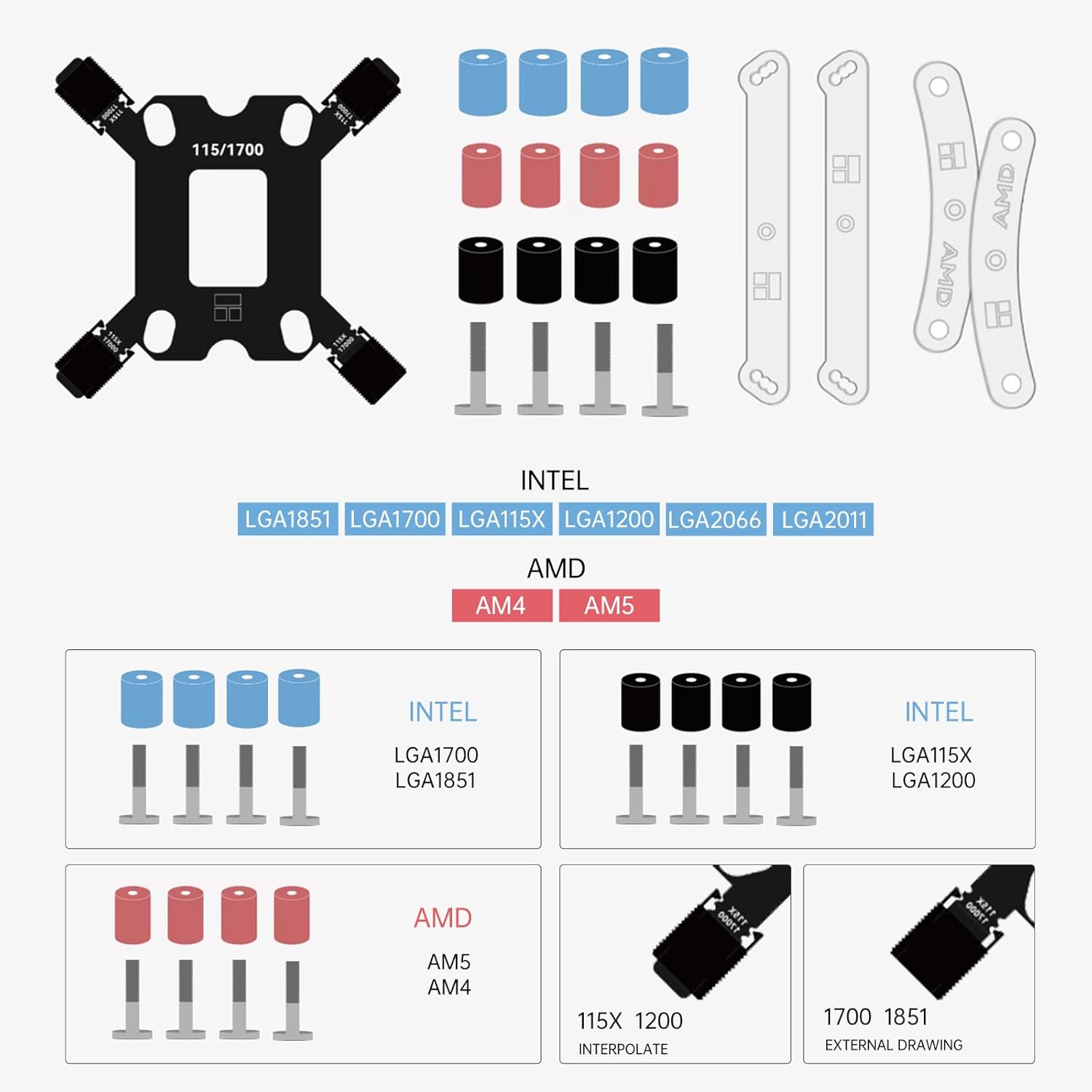 Peerless Assassin 120 Digital ARGB White CPU Air Cooler,Top Cover Digital Temperature Screen,6 Heatpipes | 1850RPM PWM Fans, Digital CPU Coole for AM4/AM5,Intel LGA115X/1200/1700/1851