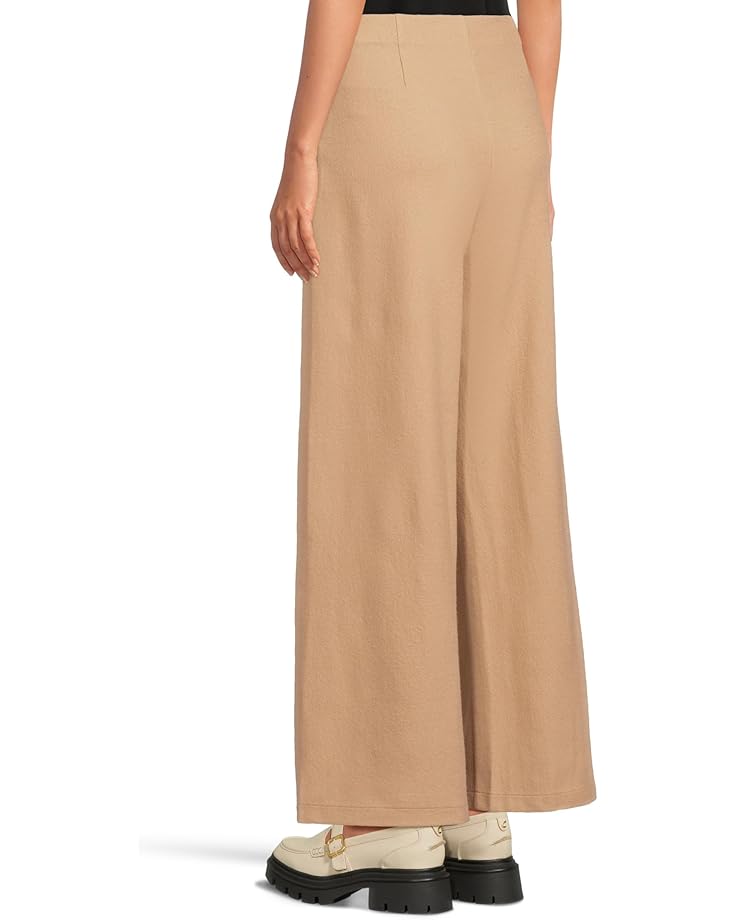 Eileen Fisher Petite Felted Wool Jersey Full Wide Pants - #3 of 5