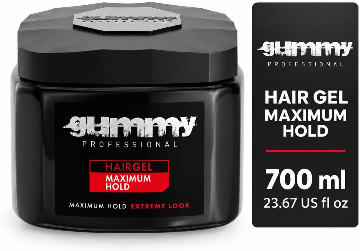 Gummy Hair Gel 700 ml Maximum Hold