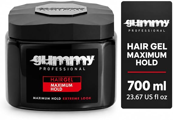 Gummy Hair Gel 700 ml Maximum Hold