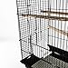 Pawhut Jaula para Pájaro Espaciosa Jaula de Aves con Techo Abierto con...