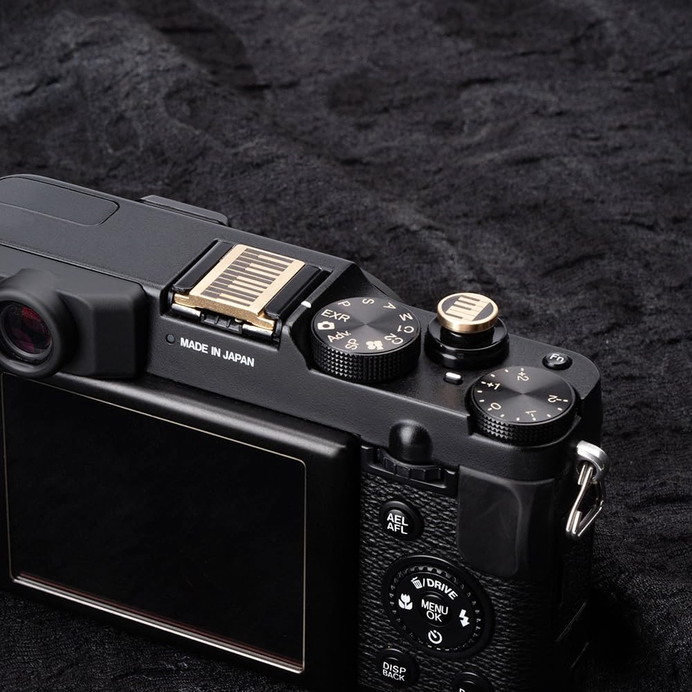 Camera Shutter Button, Soft Shutter Button for Fuji-Film X100 X100S X-10 X20 X-E1 XT10 XT20 XE2S X100F X100VI Nikon ZF