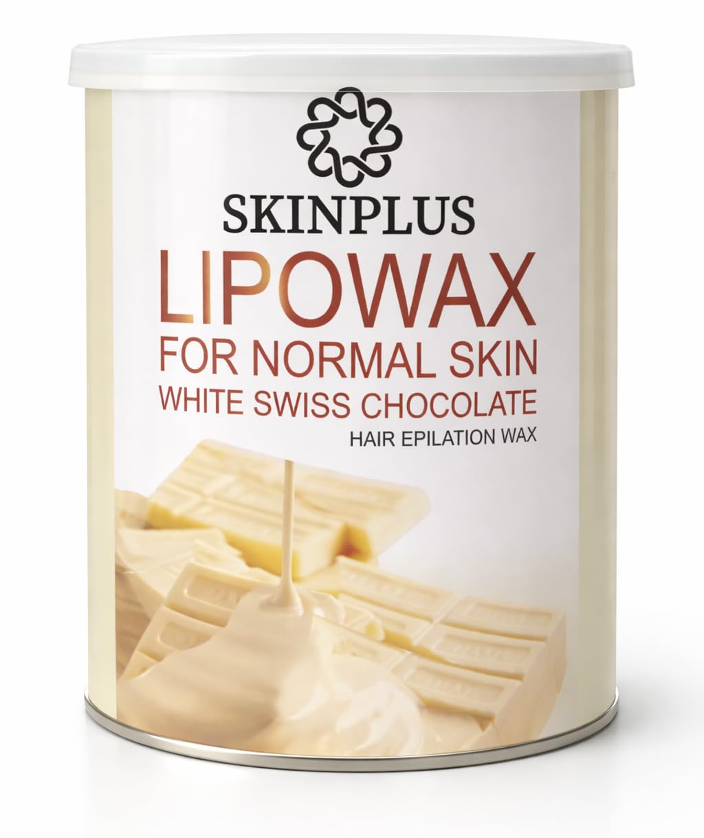 SKINPLUS Lipowax Hair Removal Wax for Normal Skin – White Swiss Chocolate Flavor 800 Gram - Review, Price and Buying Guide
