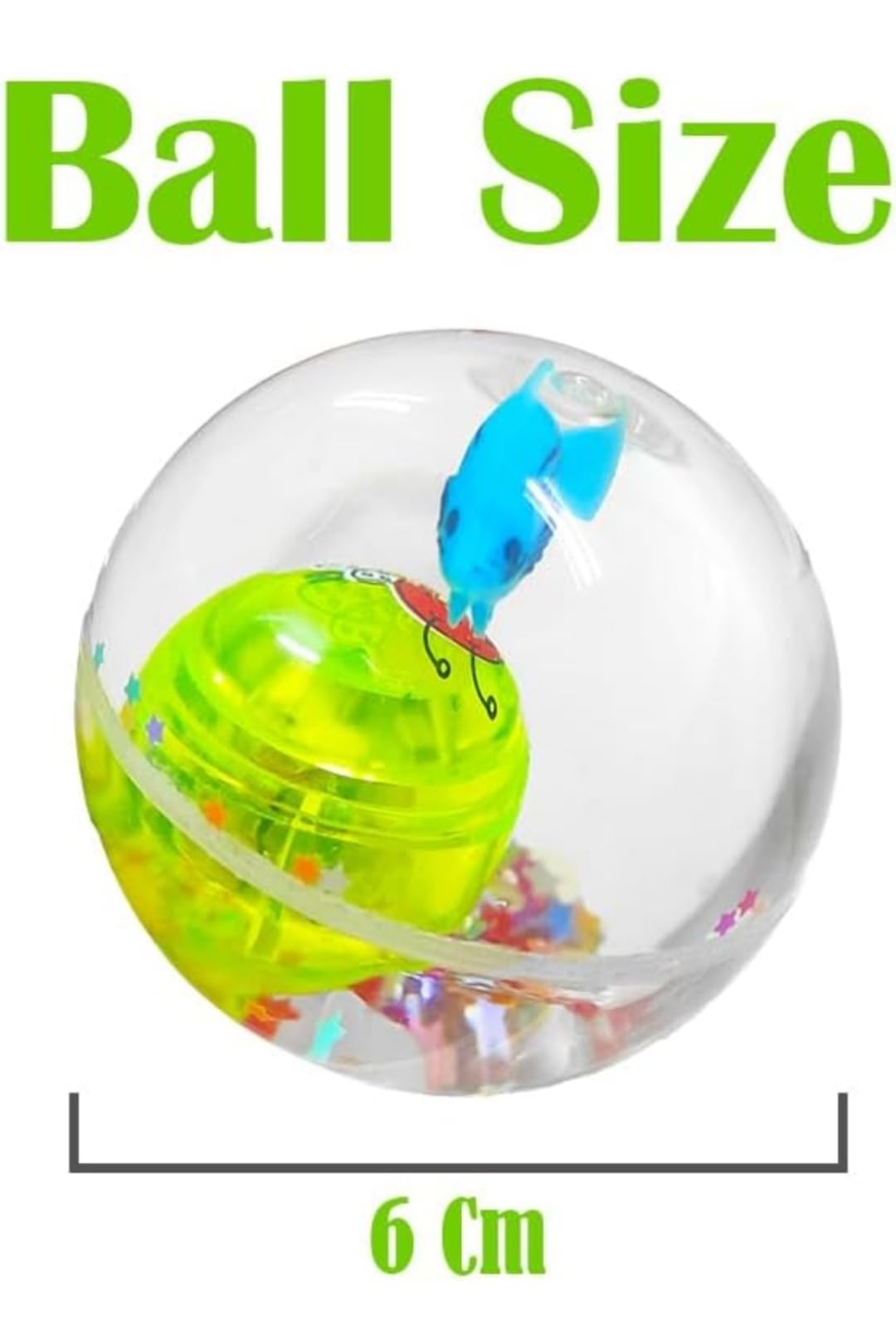 Flashing LED Rubber Handball - Kids Stress Ball -3