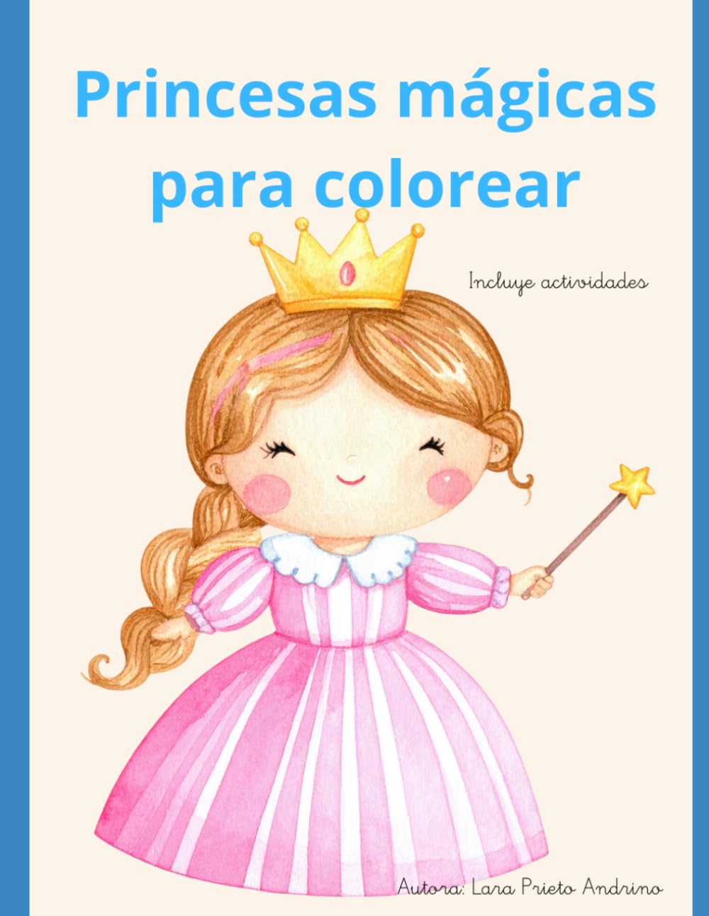 Princesas mágicas para colorear