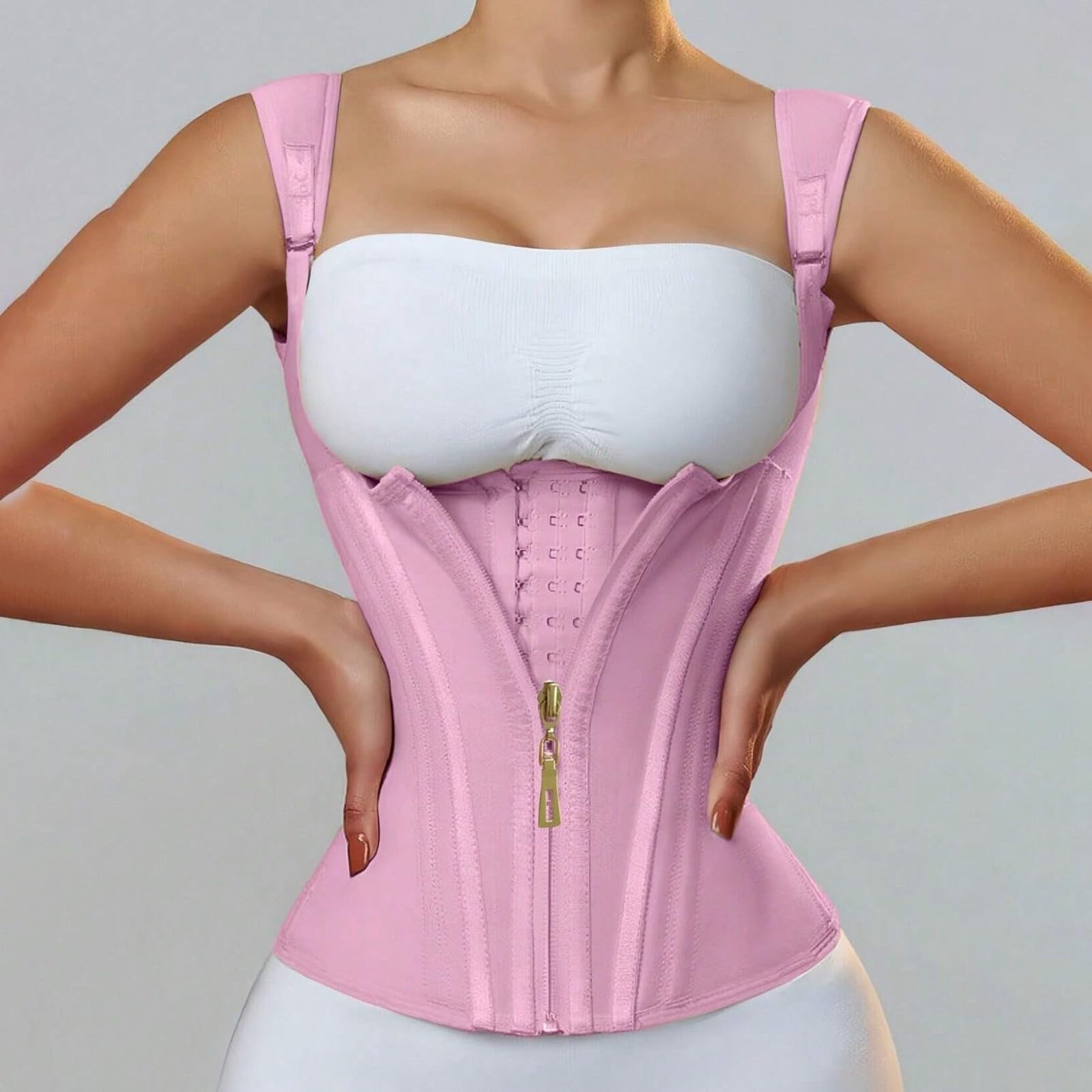 Genérico Faja Reductora Mujer Colombiana Moldeadora - Corsé Cinturón Abdomen Postquirúrgica/Postparto, Cintura Reloj de Arena con Soporte Lumbar y Diseño Deportivo