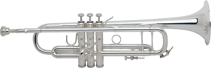 Bach 180S43 Stradivarius Series Bb Trumpet, Silver-Plated