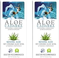 Vista 14 de Aloe Cadabra Lubricante Personal Natural a Base de Agua y Humectante Vaginal, Lubricante de Aloe Orgánico para Hombres, Mujeres y Parejas, Sin