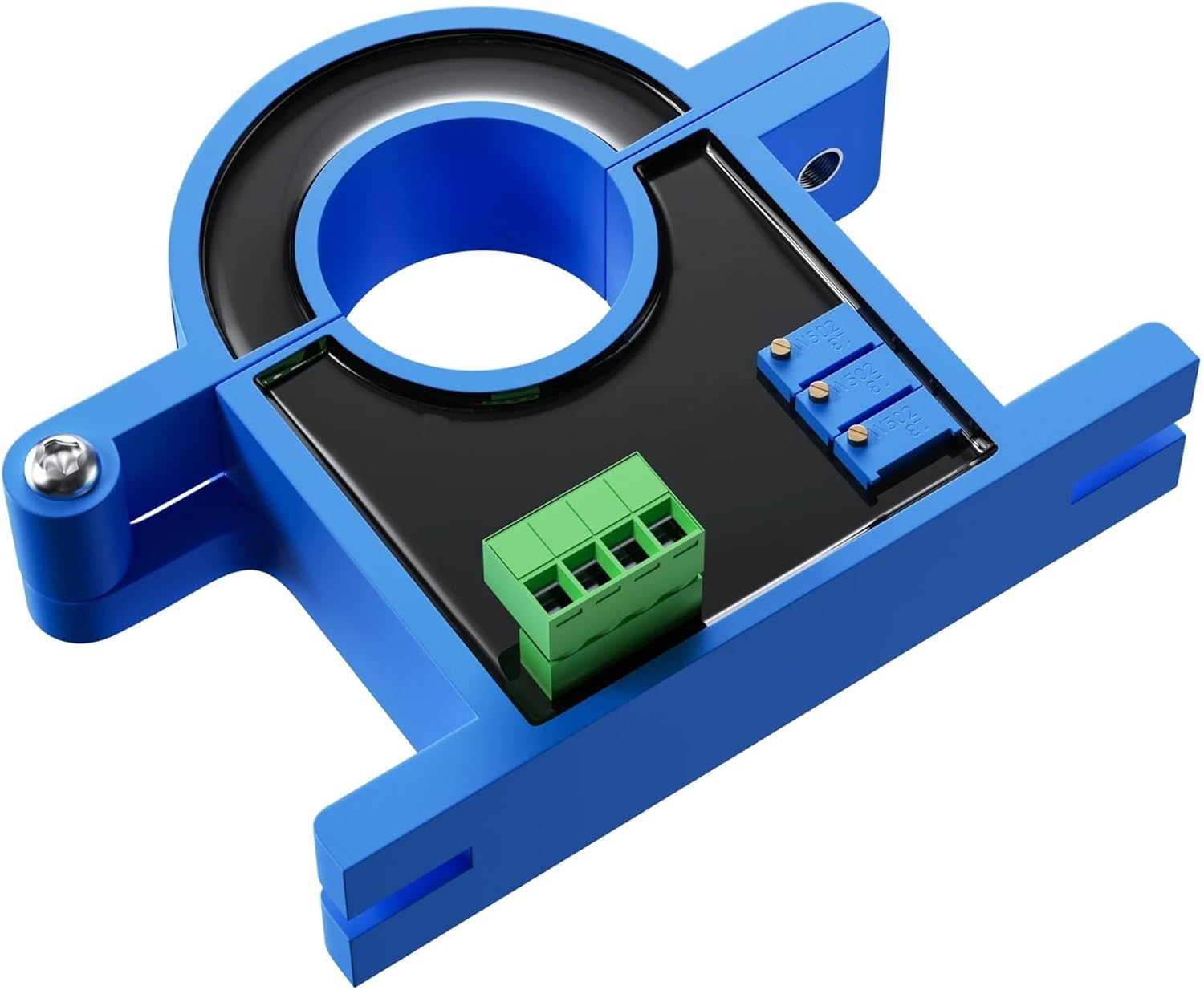 AC DC Current Transmitter 0-50A 0-100A 0-500A AC Current Transmitter 4-20mA 0-10V 0-5V RS485 DC Current Transducer Transmitter(Input DC 0-30A)