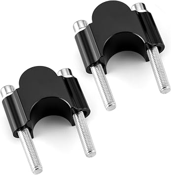 Mofun 1 1/8" 30mm Handlebar Riser Clamp Spacer Universal Compatible with Yamaha Super Tenere Spyder F3 Africa Twin