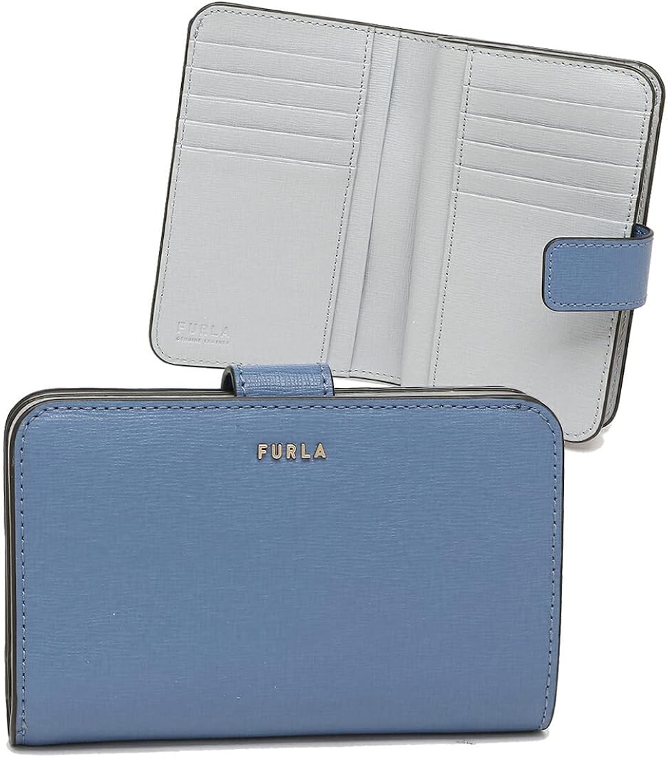 サマーセール35%オフ FURLA フルラ 2つ折り財布 ブルー 青 FURLA