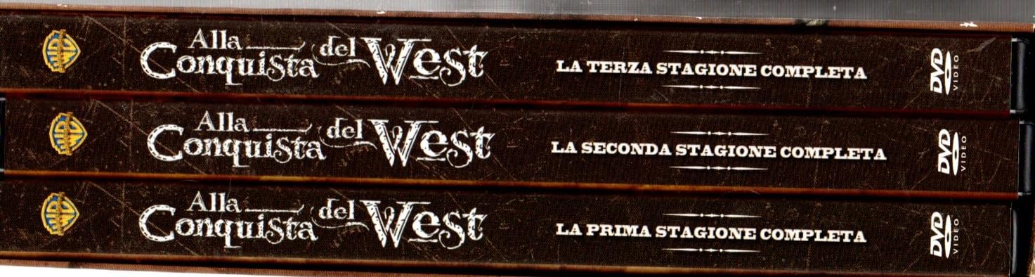 DVD Alla conquista del West I Macahan LA SERIE TV COMPLETA prima-seconda-terza stagione 15 Dischi
