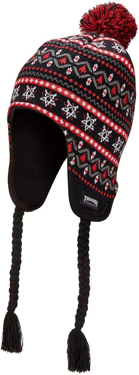 Thrasher Magazine Logo Sherpa Beanie 