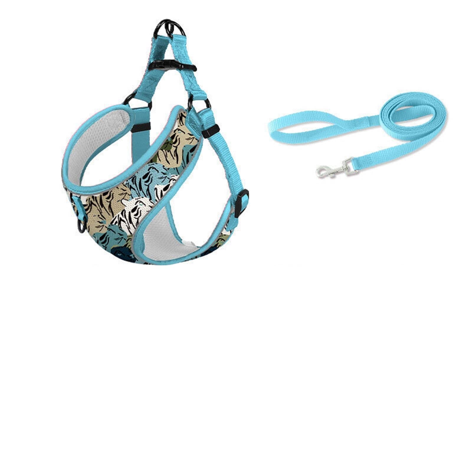 Harnais pour chien anti-traction et laisse JINGYAN pour balade en ville