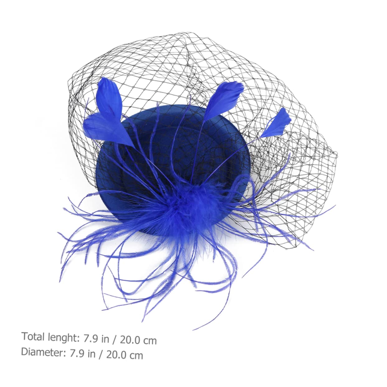 VALICLUD 2 Piezas De Diadema De Malla Sombrero De Camuflaje Sombrero Fascinador Sombreros De Fiesta De Té Accesorios Para Mujeres Bandas De Sombrero Para Mujeres Diadema De Boda