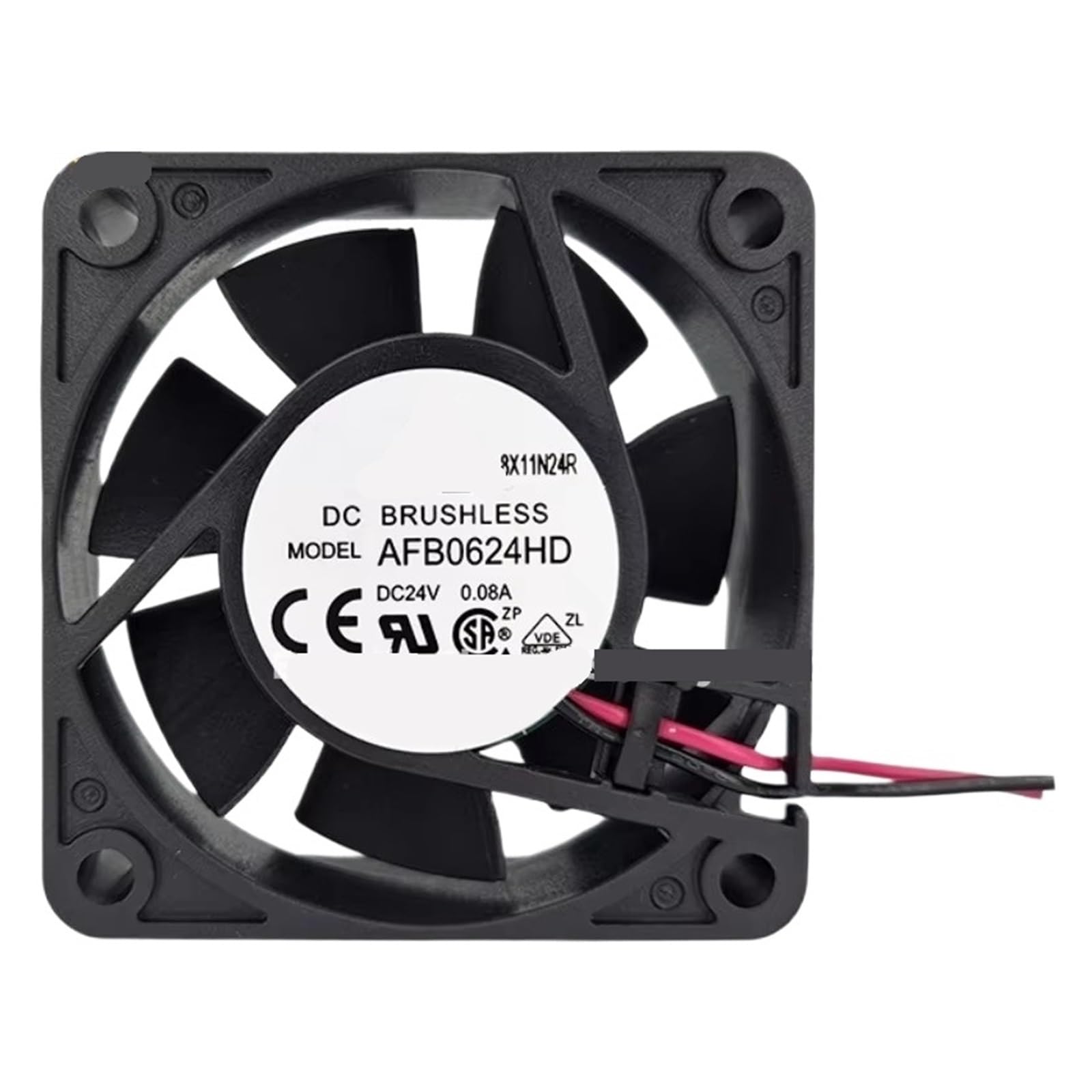 LZIKKGKI AFB0624HD DC24V 0.08A 6020 6cm Fan