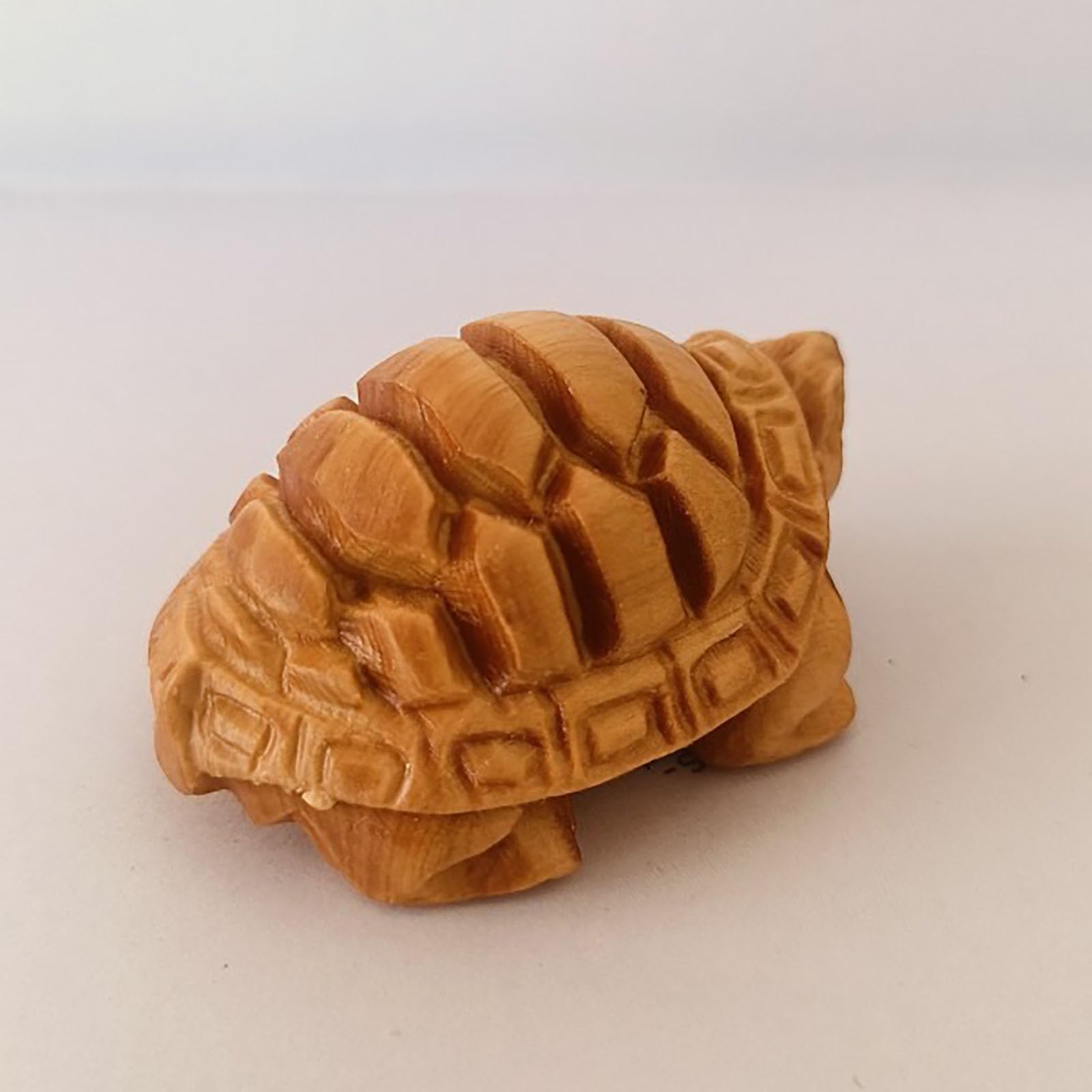 Figurine Tortue En Laiton Vintage - Sculpture Prospérité Richesse - Décoration Bureau, étagère - 2