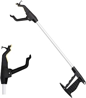 Nova Joy Reacher - Grabber Pickup Tool for Seniors - Lightweight Gripper with Magnetic Tip, Hook, and Rotating Claw - Dail...