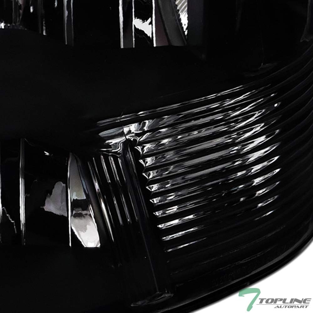 7422452781758 Compatible With 2009-2018 Dodge Ram 1500/2019-2024 Classic / 2010-2018 2500 3500 Quad Headlamp Style Black Housing Headlights