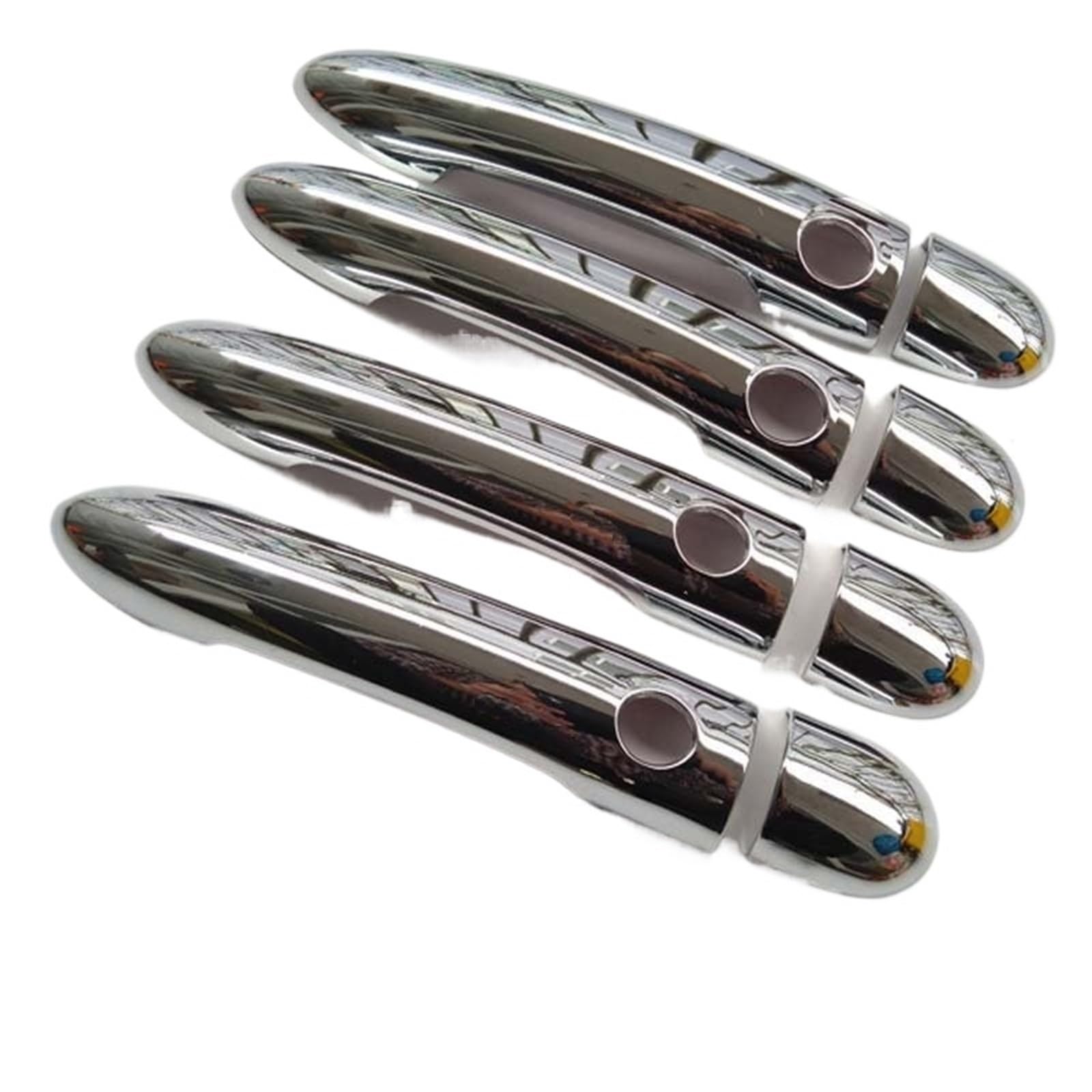 Kedfbts One Color Handle Trim Shell Compatible With For Megane For Mk2 2002 2003 2004 2005 2006 2007 2008 Chrome Door Handle Cover Trim Door Handle Shell(K4)