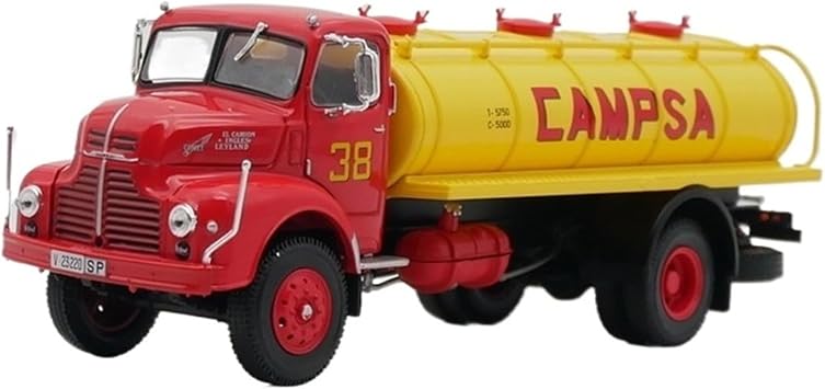 Miniature Display 143 Scale for Leyland Comet Oil Tanker Car Die Cast Model Collectible Kit Hobbyist Ornaments Simulation Collection