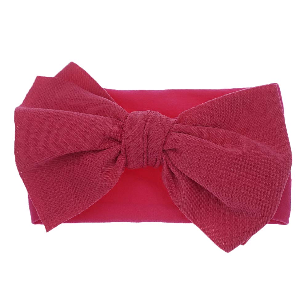 Baby Haarband mit Schleife, Haarband, Haarband, Haarband, Nylon, elastisch, für Mädchen - mehrfarbig - Einheitsgröße