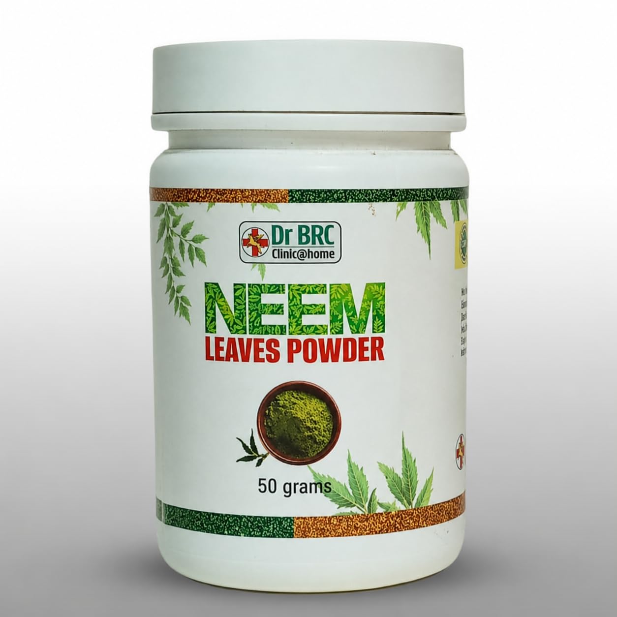 Neem Leaves Powder नीम लीवस पाउडर (50 GM) by Dr BRC Clinic@Home-image-42